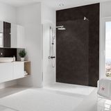 Schulte Badkamer Achterwand - Metaal Roest-effect - 150x255cm - Zelfklevend