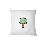 Bona Basics Decoratieve kussenhoes Wit 60x60 cm