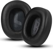 JBL Coussinets d'oreille Convient pour JBL Live 650BTNC - Live 660NC - E65BTNC - Duet NC - 2 Pièces - Remplacement Earpads - Incluant Scrims et Outil - Cuir protéiné - Noir