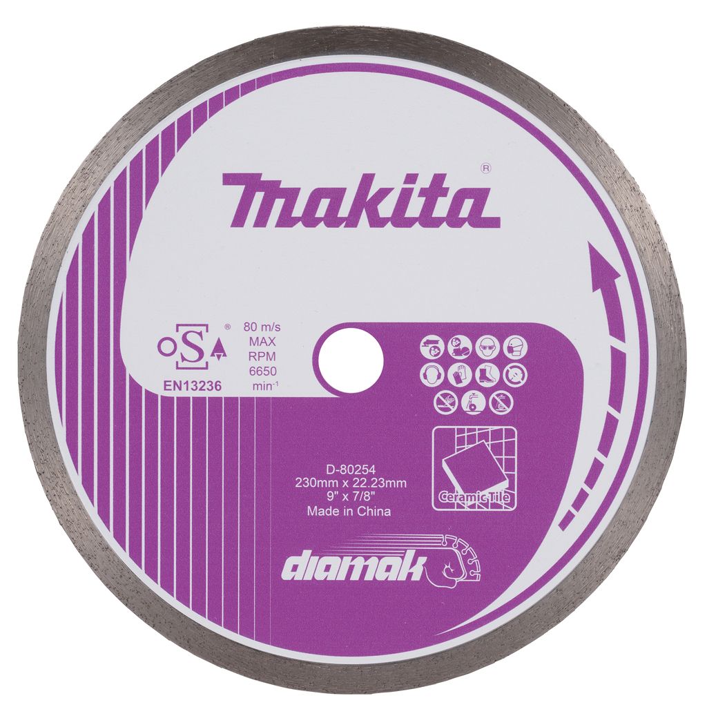 Makita Accessoires Diamantschijf 230x22,23x2,2mm Volband - D-80254