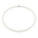 Swarovski Matrix ketting, Crystal Pearl, Wit, Rodium toplaag