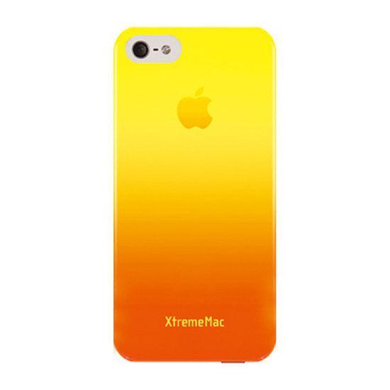 XtremeMac Microshield Fade iPhone 5 & 5S Hardcase Yellow Tangerine