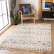 Safavieh Marrakesh MRK755 160 x 229 cm Ivoor/Grijs Rechthoek Tapijt