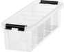 SmartStore Classic 04 Opbergbox 3,5 liter met Vakverdeler - Polypropyleen - Transparant