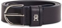 Tommy Hilfiger Riem Leer Unisex Navy