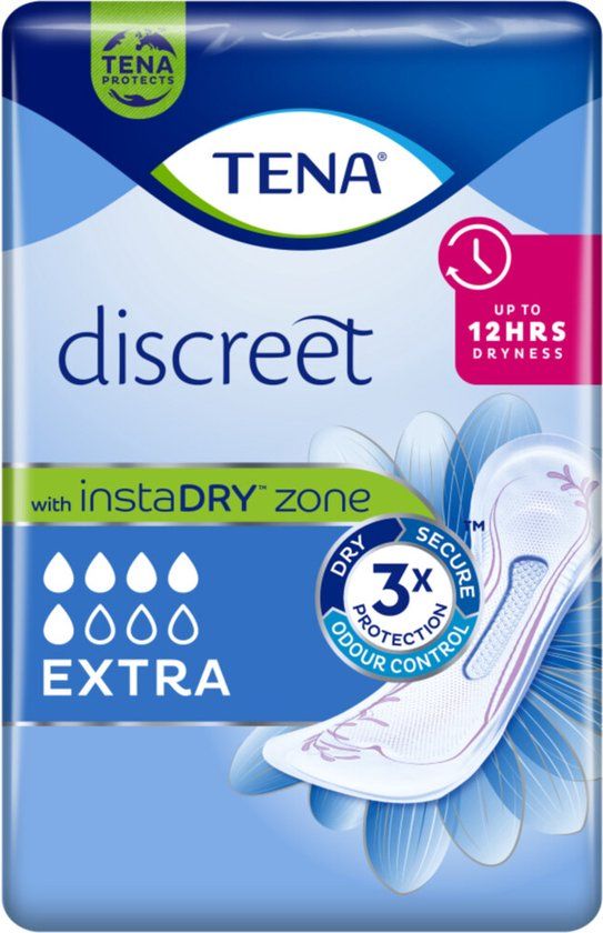 Tena Discreet Extra - 12 pakken van 20 stuks