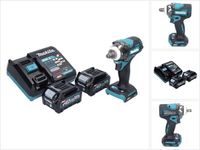 Makita TW 004 GD2 accu-slagmoersleutel 40 V max. 1/2" 350 Nm XGT Brushless + 2x accu 2,5 Ah + oplader