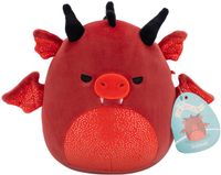 Squishmallows Salami de Draak Pluche Knuffel 19cm