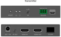 Digitus DS-55350 audio/video extender Zender en ontvanger Zwart