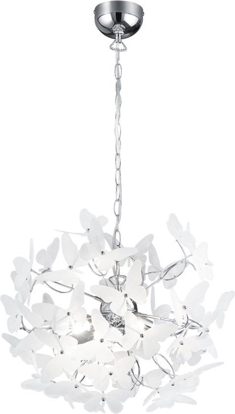 RL LIVE YOUR LIGHT REALITY BUTTERFLY Hanglamp - Chroom - 4x G9 28W - RL LIVE YOUR LIGHT