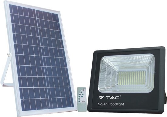 V-tac VT-100W 35W LED SOLAR FLOODLIGHT COLORCODE:4000K