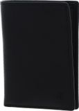 Esquire Leren Portemonnee Deer Cardsafe Wallet High Black Zwart