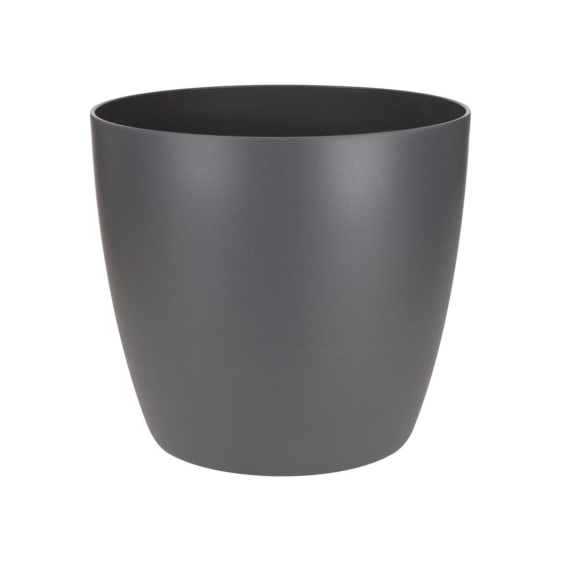 Elho Brussels Round 30cm Indoor Planter - Anthracite