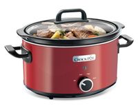 Crock-Pot SCV400RD Mijoteuse - 3.5L - Noir/Rouge