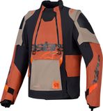 Alpinestars Harok Pro Drystar XF veste de moto textile imperméable - Noir/orange - 2XL