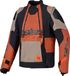 Alpinestars Harok Pro Drystar XF veste de moto textile imperméable - Noir/orange - 2XL