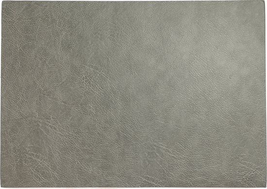 Unique Living AVA Placemat - 30x43 cm - Kunststof - Zilver