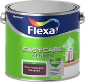 FLEXA Easycare Muurverf - Keuken - Mat - Puur Aubergine - 2,5 liter