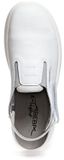 Abeba Veiligheidsit-schoenen X-Light Clog – glad leer, stalen neus, S3, Wit, Maat 37