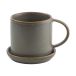 ERNST Tasse Ernst avec soucoupe 7 cm Gris
