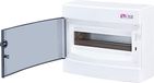 Oppervlakte-gemonteerde kleine verdeelkast, opbouwdoos, IP40, 1 rij tot 12 modules, 1 x 12, transparante deur voor installatie in huis