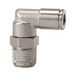 Riegler L-steekschroefverbinding »metallica«, draaibaar, R 3/8 a, voor buitenslang Ø 14 mm, werkdruk max. 16 bar, messing vernikkeld