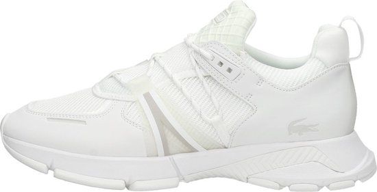 Lacoste L003 TextielE 7-43SMA006421G - Lage sneakers - Heren - Maat 41 - Wit