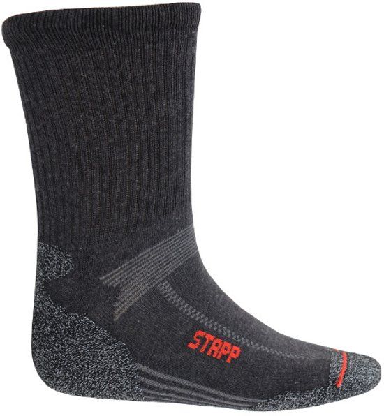 Stap, P. Unisex Coolmax Cordura Antraciet - Sokken - 43-46