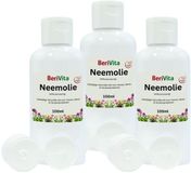 Berivita Neemolie 3x100ml - Pure, Koudgeperste en Onbewerkte Neem Olie 300ml