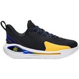 Under Armour Curry 12 Gravity basketbalschoenen voor heren, zwart/blauw/wit, 42,5 EU