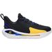 Under Armour Curry 12 Gravity basketbalschoenen voor heren, zwart/blauw/wit, 42,5 EU