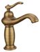 Merkloos Antiek bronzen Messing badkamer waterkraan