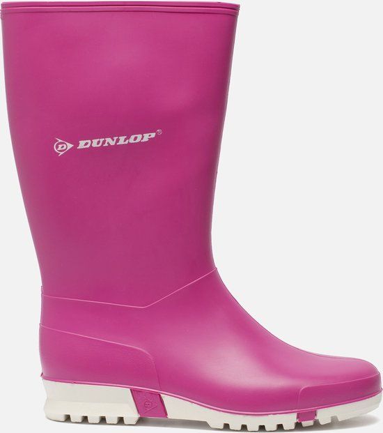 Dunlop Pink PVC regenlaarzen voor dames