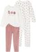 Vertbaudet Lot de 2 pyjamas en velours pour filles Fruit