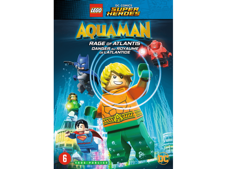 LEGO DC Super Heroes: Aquaman, Rage Of Atlantis - DVD - Animatie
