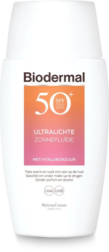Biodermal Ultralichte Zonnefluide - SPF50+ - 40ml
