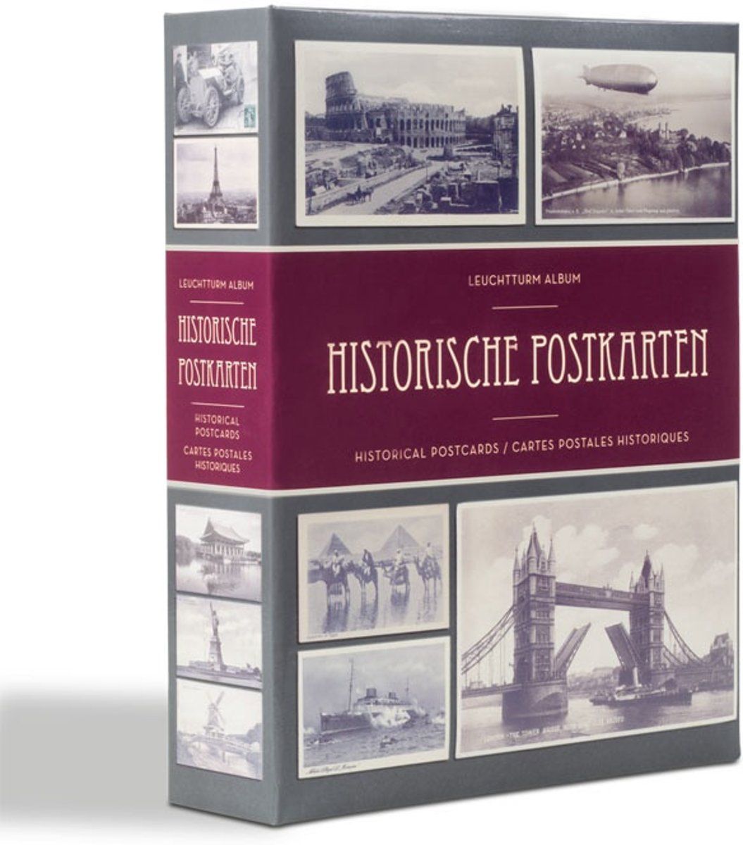Leuchtturm Album voor 200 postkaarten