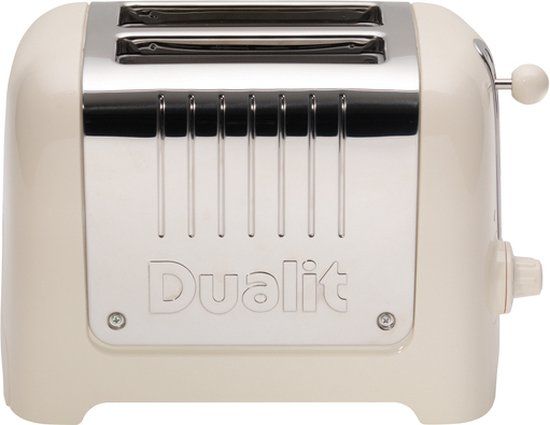 Dualit Lite - Toaster - Peek & Pop - Canvas White - 1200W