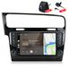 VW Golf 7 VII MK7 (2013-2017) Autoradio met 2+32GB opslag, camera en microfoon, CarPlay, GPS, Android Auto, Wi-Fi, Bluetooth, SWC, RDS, DSP en DAB+, 7 inch scherm