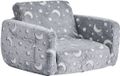VEVOR Fauteuil enfant Canapé enfant Mini canapé Canapé 2 en 1 avec accoudoirs M Pliable