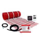 Boss & Wessing BWS By Magnum Elektronische Vloerverwarming Set 1,5 m2 - 225 Watt - Wifi Thermostaat Wit