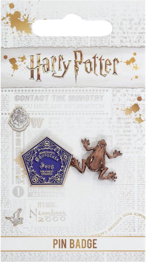 Harry Potter The Carat Shop Harry Potter Chocoladekikker en Doos Speldbadge
