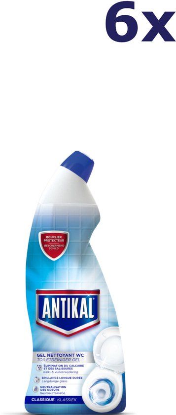 Antikal WC Gel - 6 x 750 ml - Voordeelverpakking
