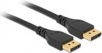 Delock premium DisplayPort kabel met smalle connectoren - versie 1.4 - 8K gecertificeerd - 2 meter