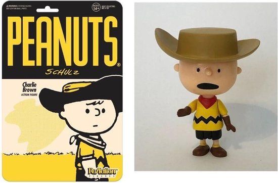 Merkloos Peanuts: Cowboy Charlie Brown - 3.75 inch ReAction Figure
