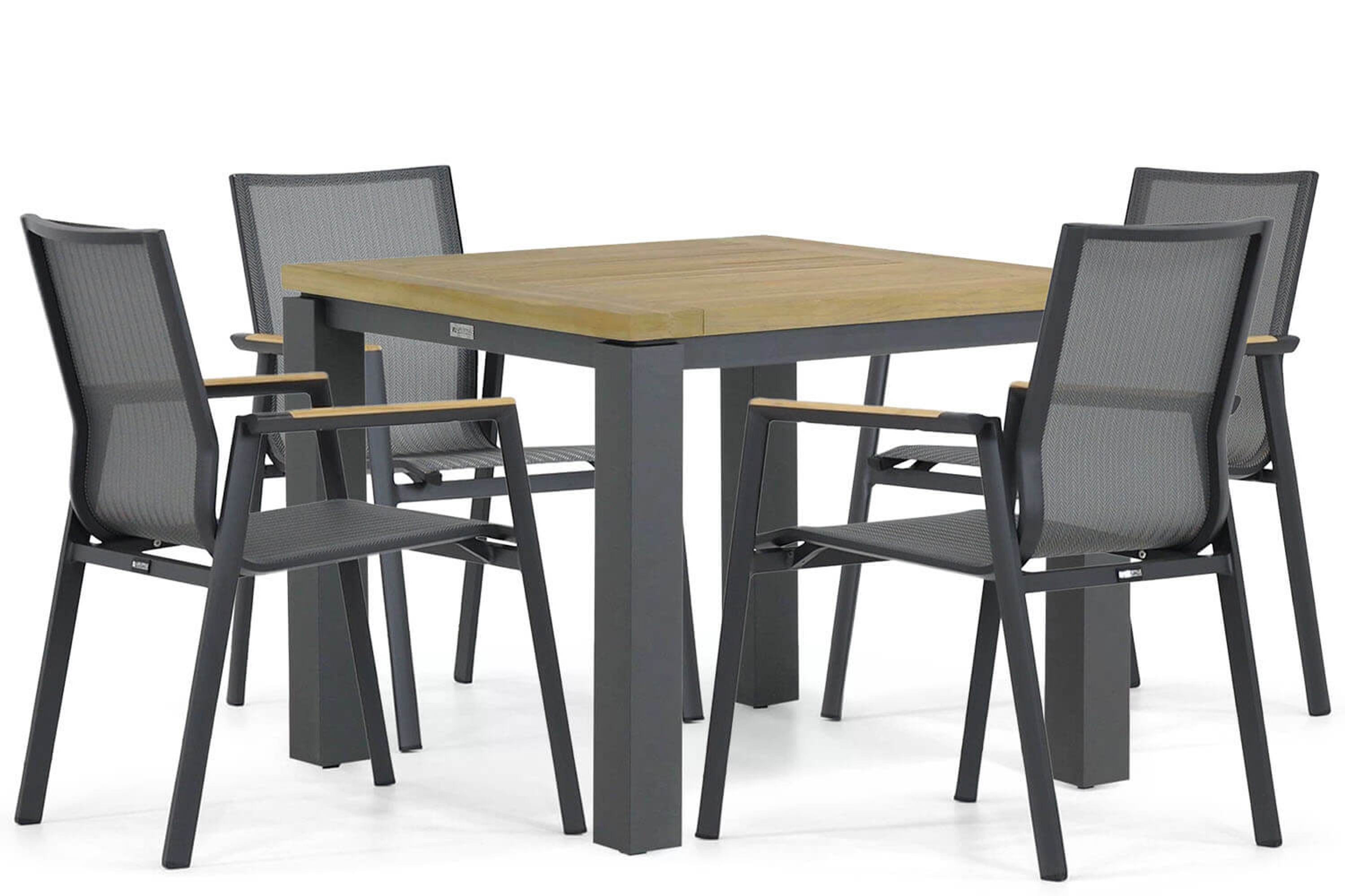 Lifestyle Garden Furniture Lifestyle Lifestyle Fiora/Veneto 90 cm dining tuinset 5-delig