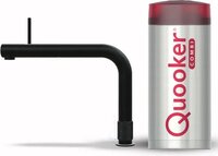 Quooker COMBI+ Front Zwart Kokendwaterkraan Opbouw | 8720823105813