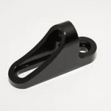 HIGHSIDER universele adapter, 60 mm kort, schroefgatafstand 20-42 mm, zwart geanodiseerd