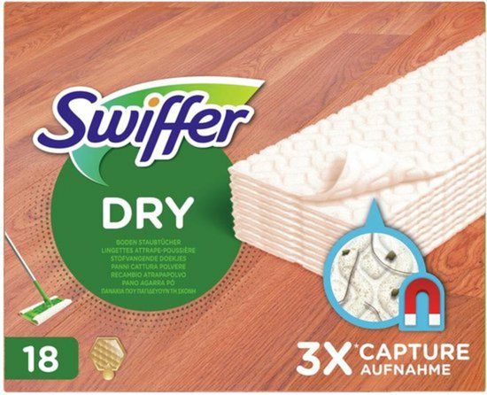 Swiffer 5413149232754 - Schoonmaakdoeken - Oranje - 18 stuks