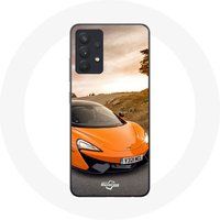 Maniacase Etui voor Samsung Galaxy A13 5G Formule 1 McLaren F1 Oranje